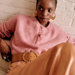 Sezane Léon Sweater - Pink